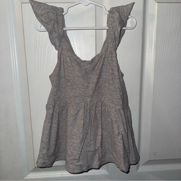 art class Other - Art Class Heather Gray Ruffle Tank Top
